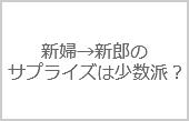 結婚式フラッシュモブ！新婦から新郎にサプライズは少数派？
